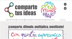 Desktop Screenshot of compartetusideas.cicbata.org