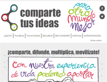 Tablet Screenshot of compartetusideas.cicbata.org